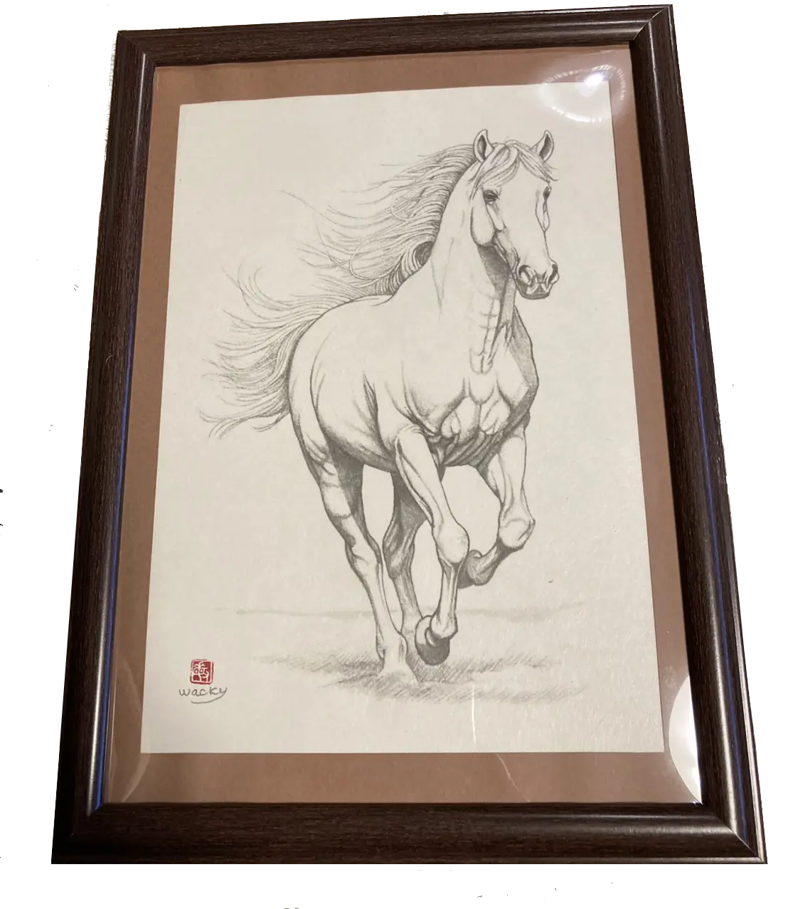 脇本敏雄氏作　2026年干支　午